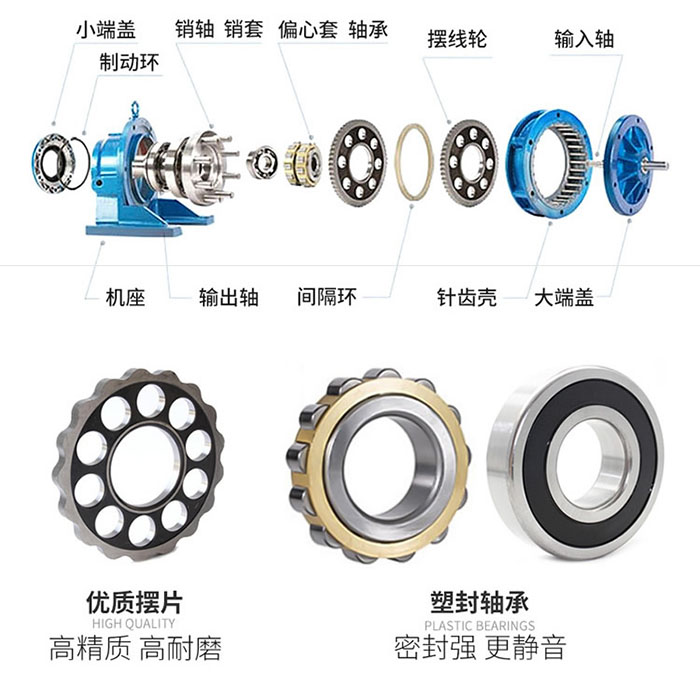 擺線針輪減速機內(nèi)部結(jié)構(gòu) 擺線針輪減速機內(nèi)部結(jié)構(gòu)